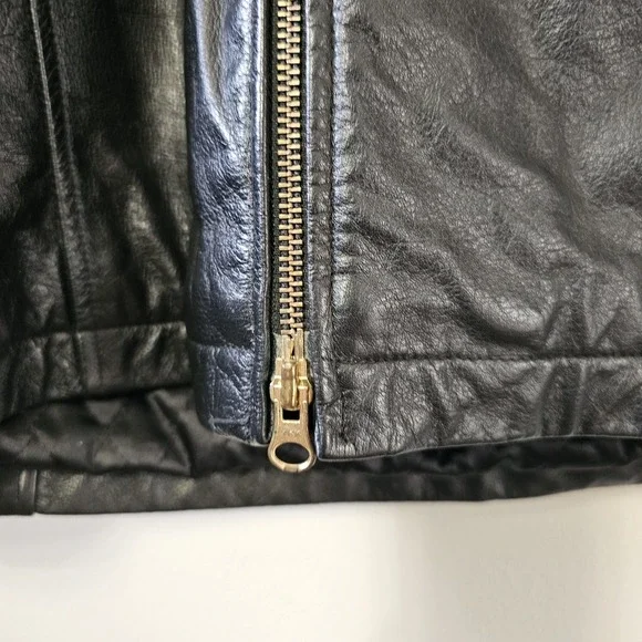 Wilsons‎ Leather Coat Jacket Men's Size Medium Thinsulate Quilted Liner Vintage - Picture 6 of 12